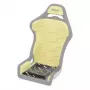 SABELT SIM RACING Sim Foam Pro Kit zitkussen, vormvast, ergonomisch, 40x50 cm - zwart