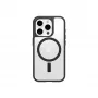 OtterBox React Series MagSafe hoes voor Apple iPhone 16 Pro - Black Crystal (transparant/zwart)