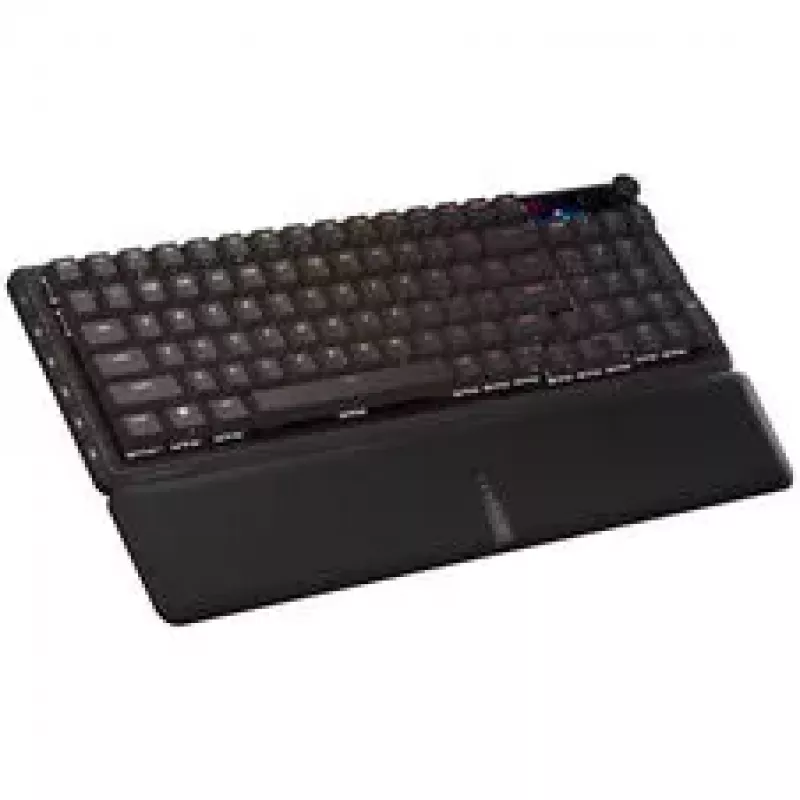 Corsair Vanguard 96 draadloos gaming toetsenbord, mechanisch, RGB, LCD-display, DE layout - zwart