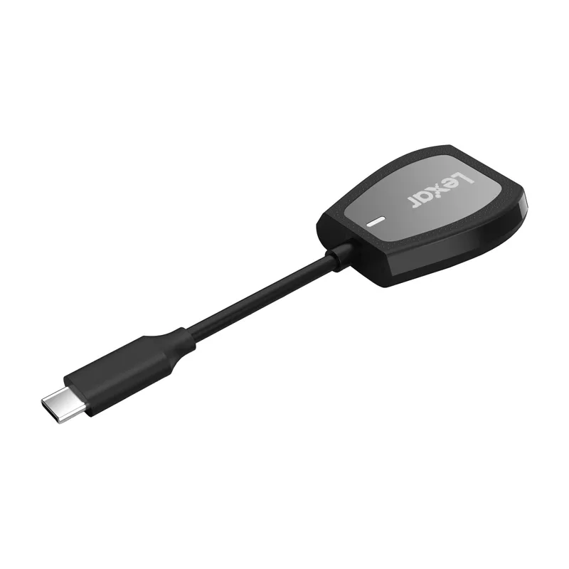 Lexar Dual-Slot SD/microSD Geheugenkaartlezer, USB-C