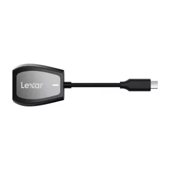 Lexar Dual-Slot SD/microSD Geheugenkaartlezer, USB-C