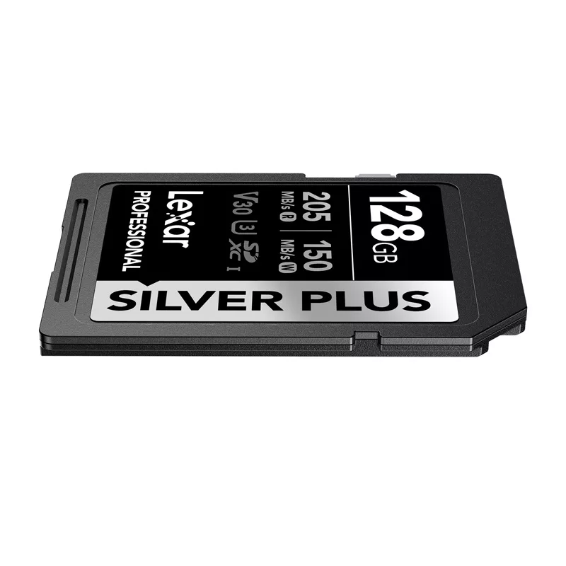 Lexar Professional SILVER PLUS SDXC 128GB geheugenkaart UHS-I U3 V30