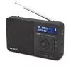 Aiwa RD-40DAB/BK zwart DAB+ & FM draagbare radio met Bluetooth