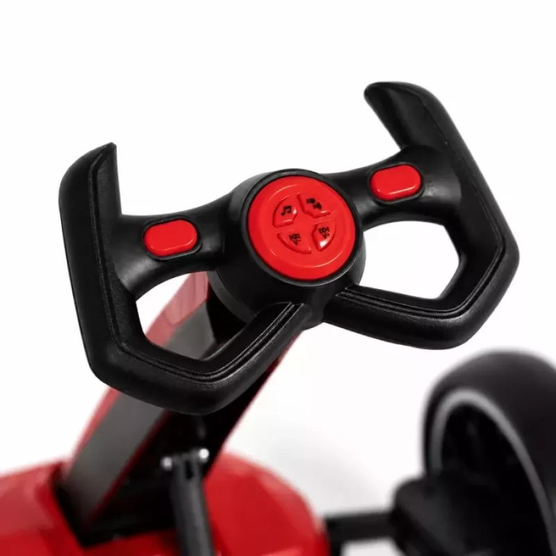 YOUIN e-Kart rood - hoverboard go-kart opzetstuk voor 6,5 inch-10 inch hoverboards