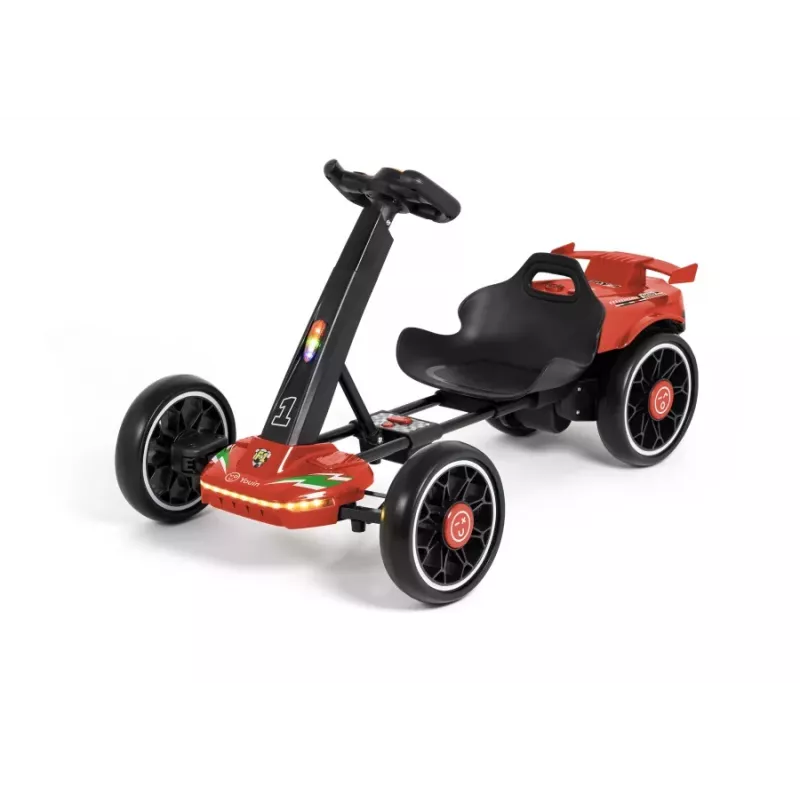 YOUIN e-Kart rood - hoverboard go-kart opzetstuk voor 6,5 inch-10 inch hoverboards