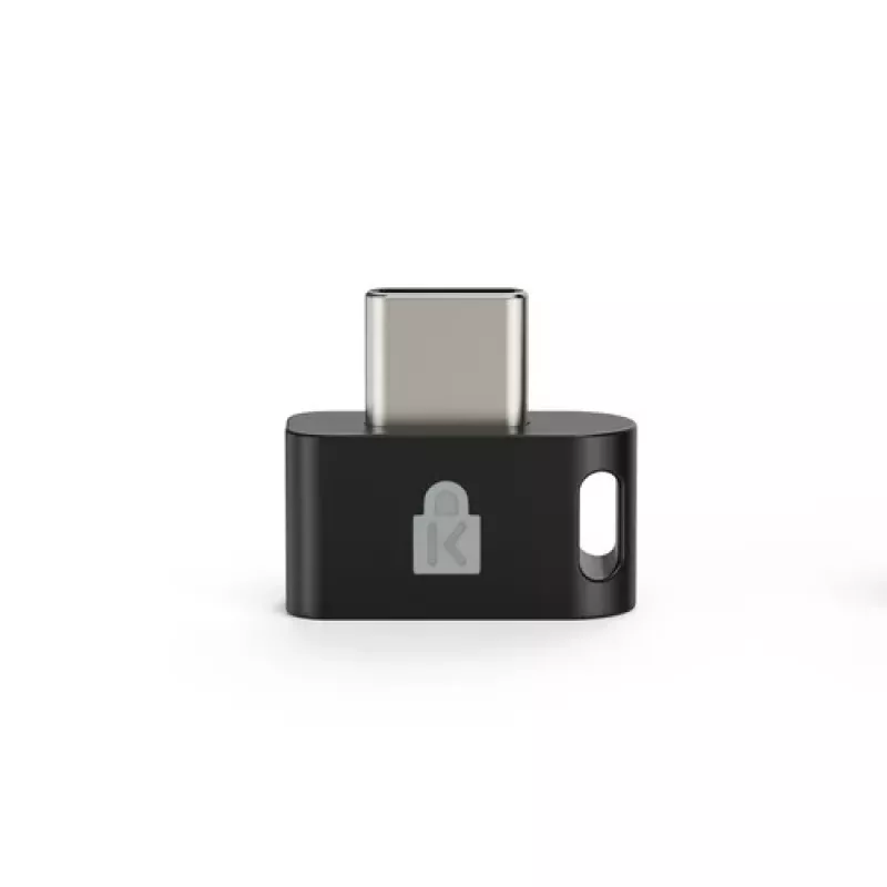 Kensington VeriMark IT 2.0 Vingerafdruklezer, USB-C, FIDO2, Windows Hello, zwart