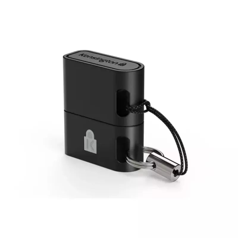 Kensington VeriMark IT 2.0 Vingerafdruklezer, USB-C, FIDO2, Windows Hello, zwart