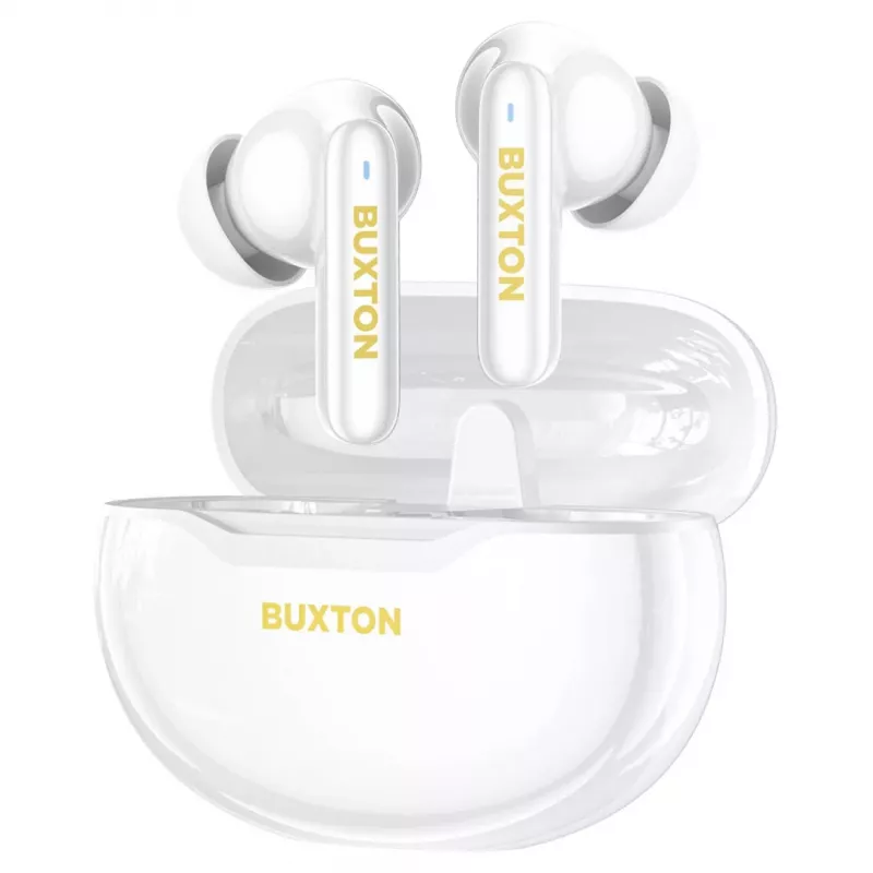 Buxton BTW 7200 Tuya draadloze in-ear oordopjes met oplaadcase, wit