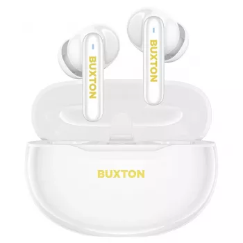 Buxton BTW 7200 Tuya draadloze in-ear-oordopjes met oplaadcase, wit