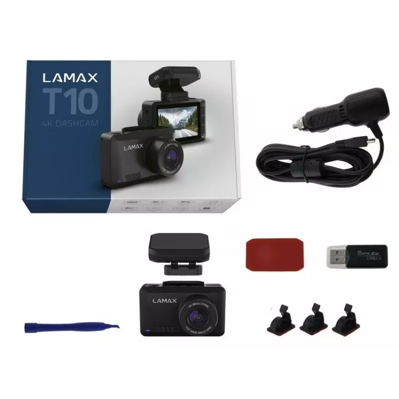 LAMAX T10 GPS 4K Wi-Fi dashcam