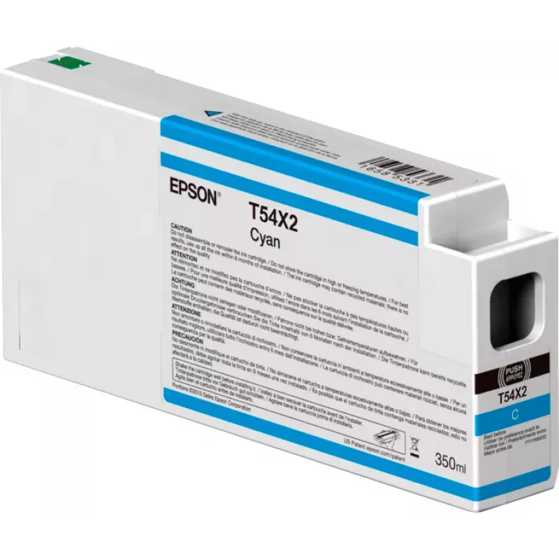 Epson T54X2 originele cyaan printercartridge 350 ml