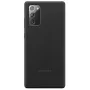 Samsung Galaxy Note 20 / Note 20 5G silicone cover hoesje zwart