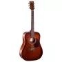 Cort Earth 70 BR akoestische gitaar - dreadnought, massief sitkasparren bovenblad, mahonie achter- en zijkanten, Natural Satin