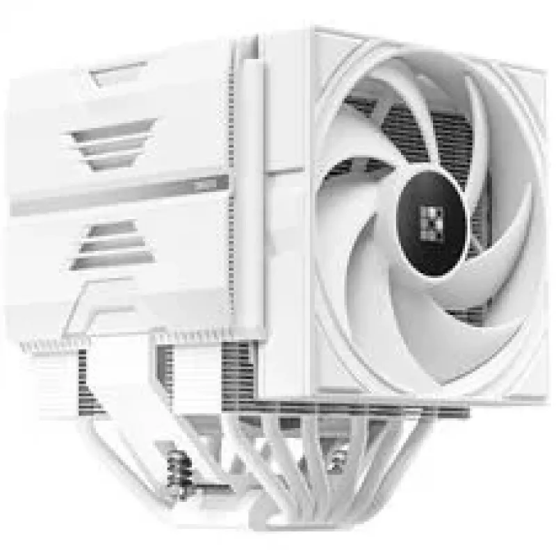 Sudokoo SK620V CPU air cooler, dual tower - 2x 120mm, wit