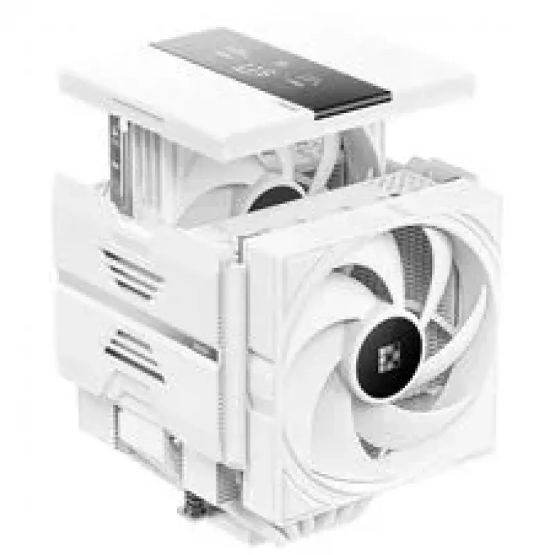 Sudokoo SK620V CPU air cooler, dual tower - 2x 120mm, wit