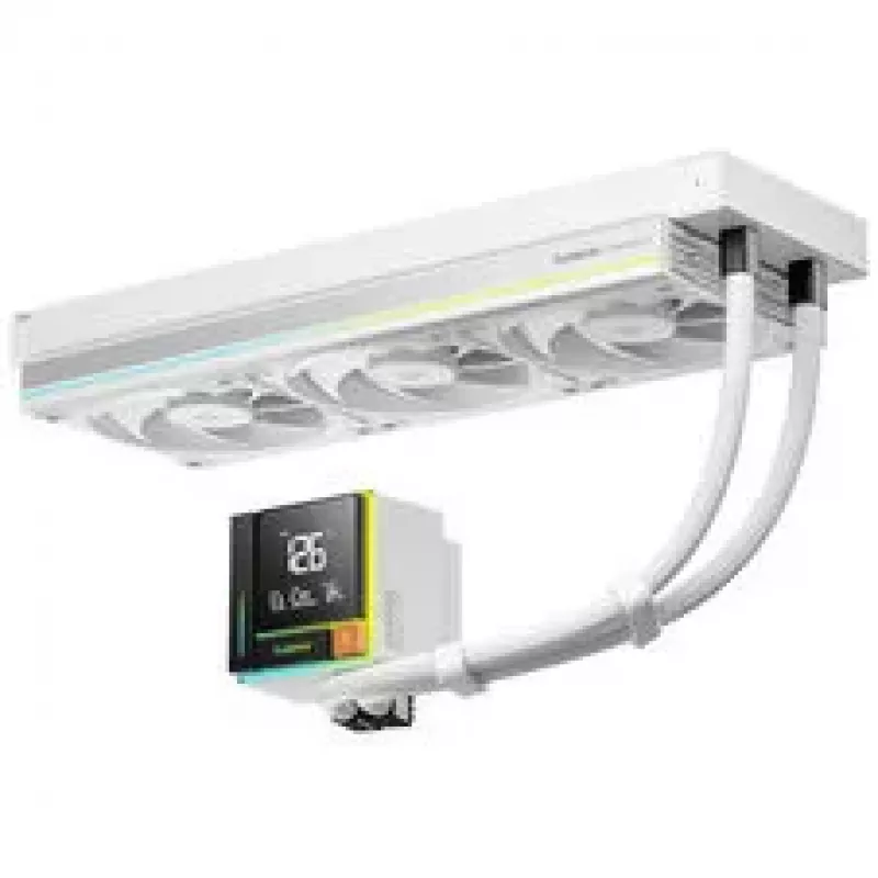 Sudokoo Energlo 360 AiO Liquid Cooler, LCD-display, ARGB - 360mm, wit
