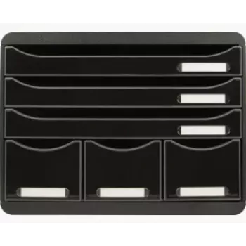Exacompta 306714D - zwart - 270 mm - 355 mm - 271 mm