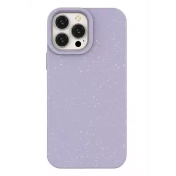 Eco Apple iPhone 14 Pro siliconen afbreekbaar hoesje paars