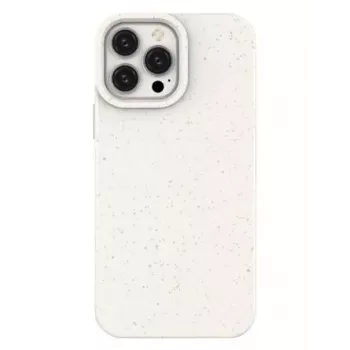Eco Apple iPhone 14 Pro siliconen afbreekbaar hoesje wit