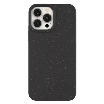 Eco Apple iPhone 14 Pro Max siliconen afbreekbaar hoesje zwart