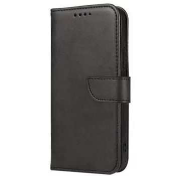 iLike Nothing Phone 1 flip wallet case met standaard - zwart
