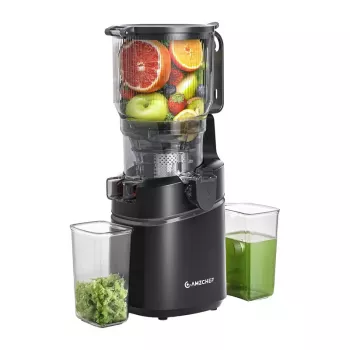 AMZCHEF SJ-036CBK slowjuicer (zwart)