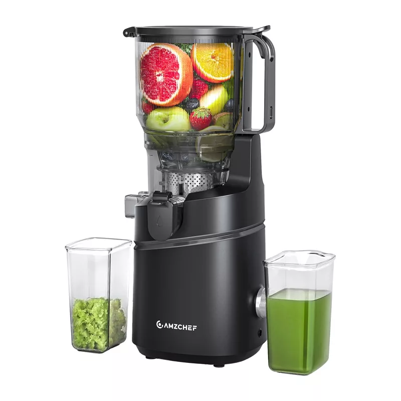 AMZCHEF SJ-036CBK slowjuicer (zwart)