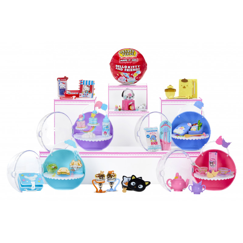 MGA's Miniverse - Make It Mini SANRIO Hello Kitty serie 4 blindcapsule DIY-knutselset
