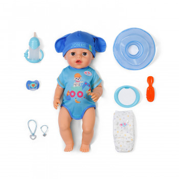 ZAPF CREATION Baby born Jonas Click & Play 43cm pop