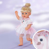 ZAPF CREATION BABY born zwanenjurk 43cm poppenoutfit