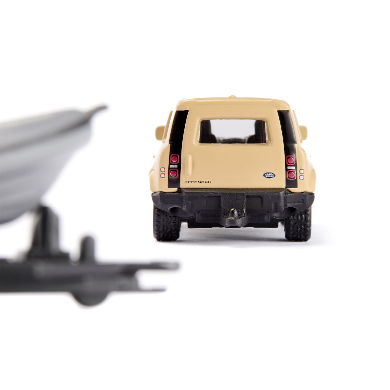 SIKU blister Land Rover Defender Safari met boot