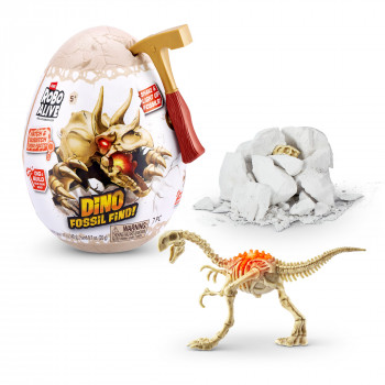 Zuru Robo Alive Mini Dino Fossil Find - opgravingsset met verzamelfiguur (gesorteerd)