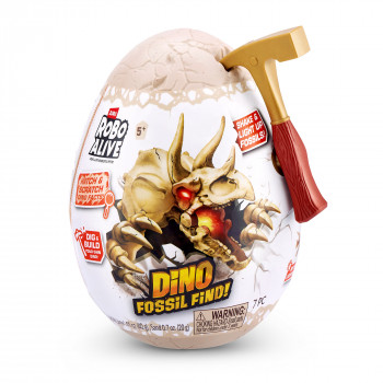Zuru Robo Alive Mini Dino Fossil Find - opgravingsset met verzamelfiguur (gesorteerd)