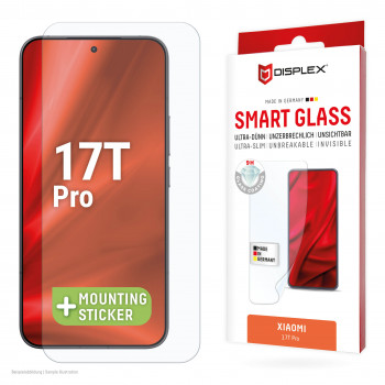 DISPLEX Smart Glass screenprotector voor Xiaomi 17T Pro, E.V.I. 02340