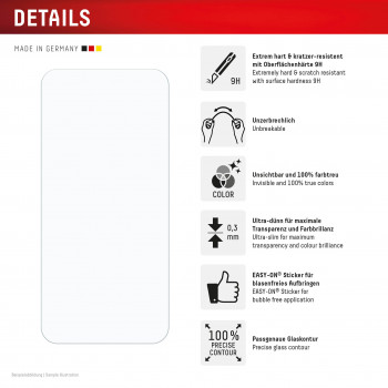 DISPLEX Smart Glass screenprotector voor Xiaomi 17T Pro, E.V.I. 02340