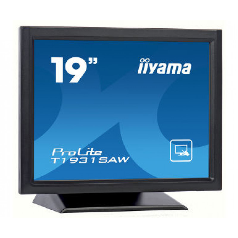 Iiyama ProLite T1931SAW-B5 19 inch SXGA 5:4 TN LED-touchscreenmonitor (zwart)