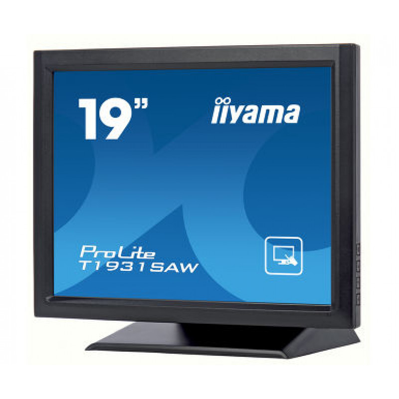 Iiyama ProLite T1931SAW-B5 19 inch SXGA 5:4 TN LED-touchscreenmonitor (zwart)