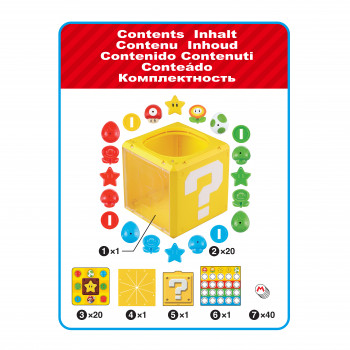 EPOCH Games Super Mario Question Block stapelspel