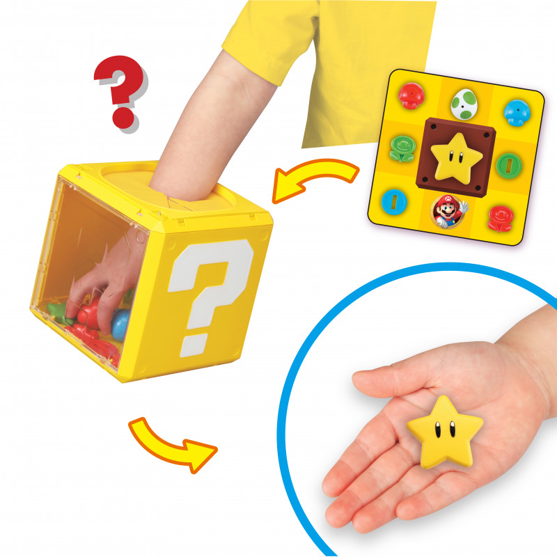 EPOCH Games Super Mario Question Block stapelspel