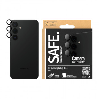SAFE by PanzerGlass Hoops cameralensbescherming voor Samsung Galaxy S24+ (SM-S926B) - zwart