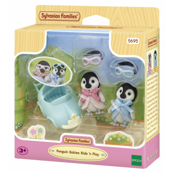 Sylvanian Families pinguïn rij- en speelset
