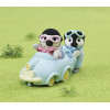 Sylvanian Families pinguïn rij- en speelset