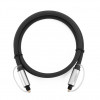 UGREEN Toslink digitale optische audiokabel, gevlochten aluminium, 1m grijs