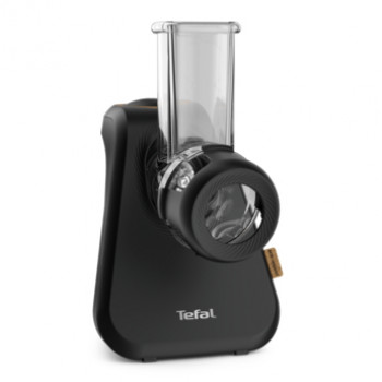 TEFAL MB77EN elektrische rasp en spiralizer, 260 W, 5 kegels, zwart/zilver