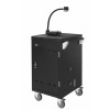 LEBA Flex 24 notebook-trolley voor 24 notebooks tot 15,6 inch - lichtgrijs/antraciet