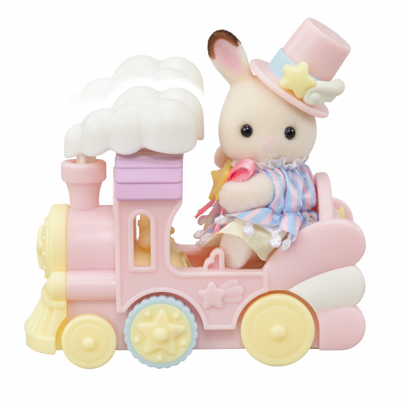 Sylvanian Families pretpark speelset met treinrit