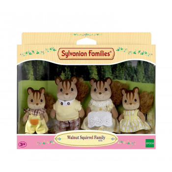 Epoch Sylvanian Families walnoot-eekhoornfamilie figurenset