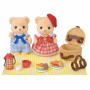 EPOCH Sylvanian Families Biscuit Bear broers en zussen picknickspel set