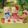 EPOCH Sylvanian Families Biscuit Bear broers en zussen picknickspel set