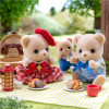 EPOCH Sylvanian Families Biscuit Bear broers en zussen picknickspel set
